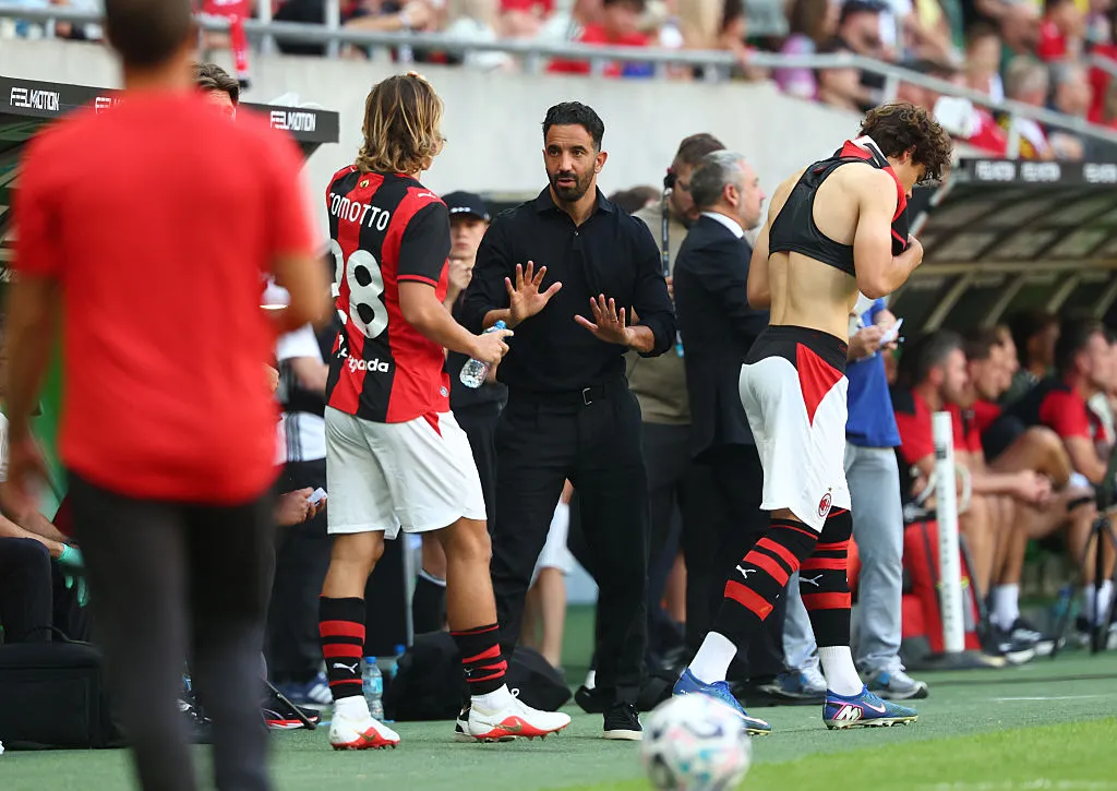 AC Milan v Manchester United - Pre-Season Friendly