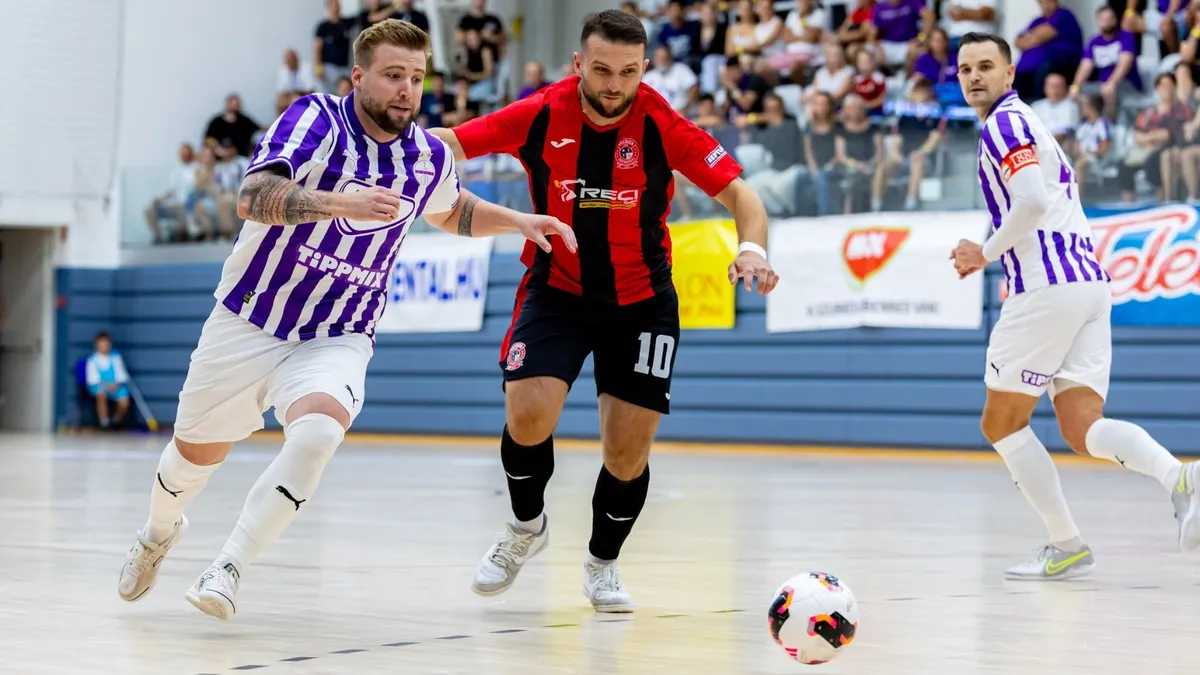 19:44 — Harmadik meccsét is megnyerte az Újpest, továbbjutott a futsal BL-ben