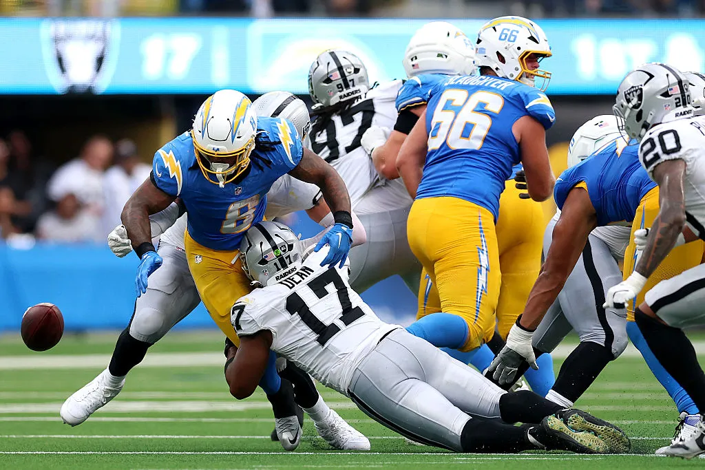 Las Vegas Raiders v Los Angeles Chargers