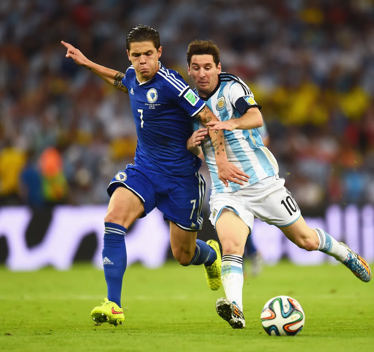 Argentina v Bosnia-Herzegovina: Group F - 2014 FIFA World Cup Brazil