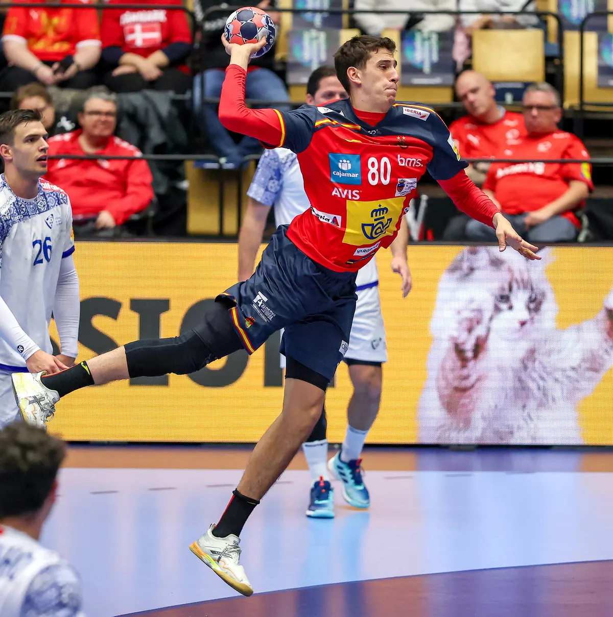 28.01.2026, Handball EM Männer, Spanien - Portugal
